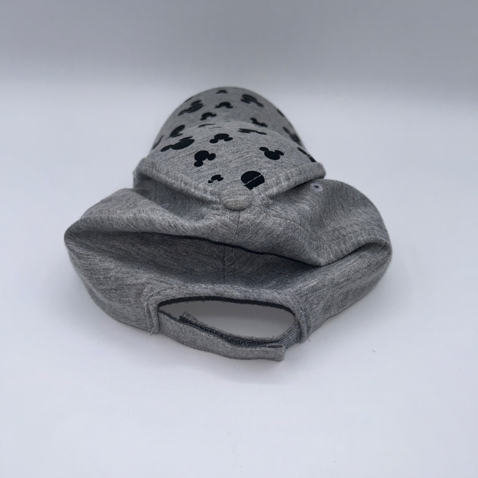 EUC Disney Junior Mickey Mouse Gray Adjustable Baseball Cap