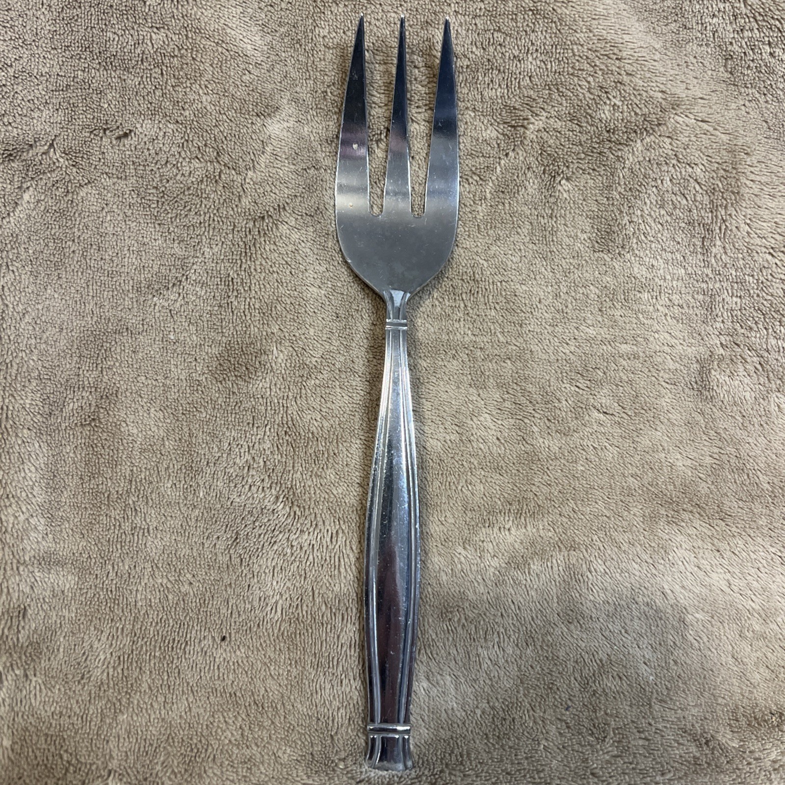 Oneida Ambiance Stainless Steel Flatware Serving Fork MCM