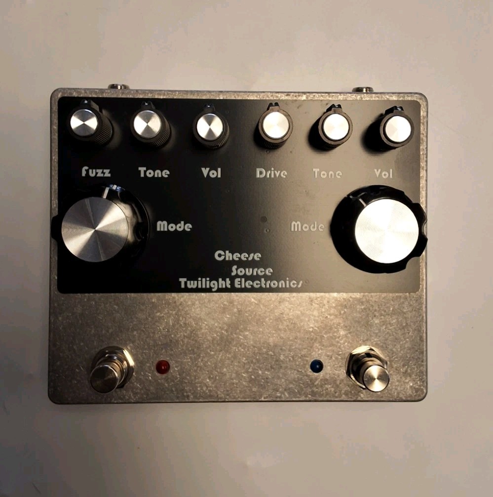 Twilight Electronics Cheese Source Fuzz Guitar Foot Pedal Pre-owned