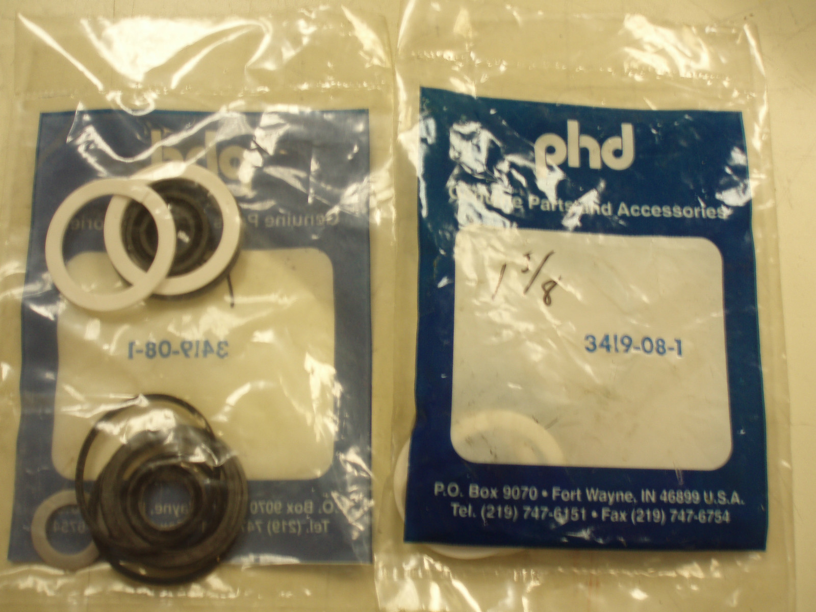 PHD REPAIR KIT SEAL / BUSHING # 3419-08-1   FOR 1-3/8" UNITS ( LOT OF 2EA.)