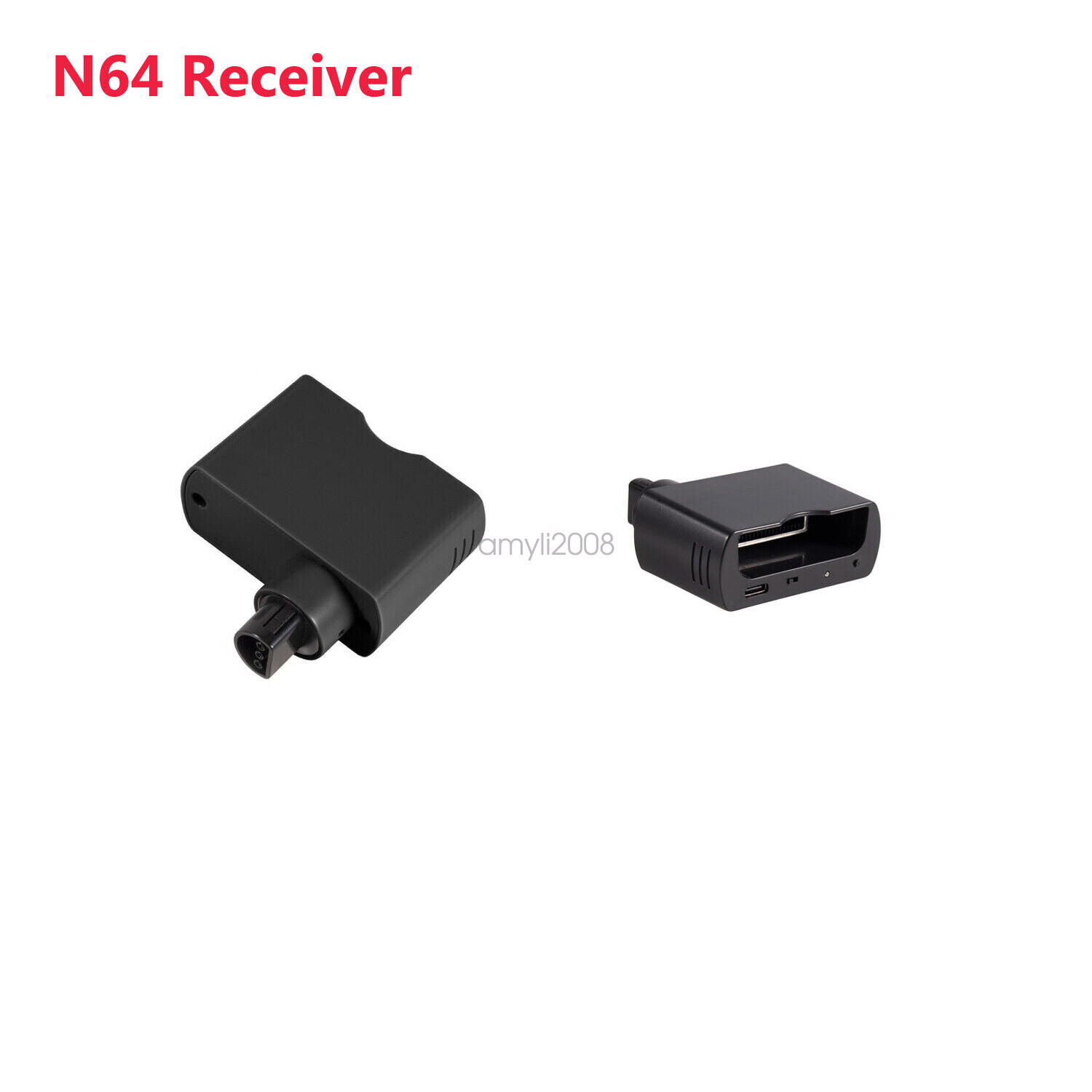 Wireless N64 Controller,2.4G Remote Game Controller w/ Rumble Pak For N64 System