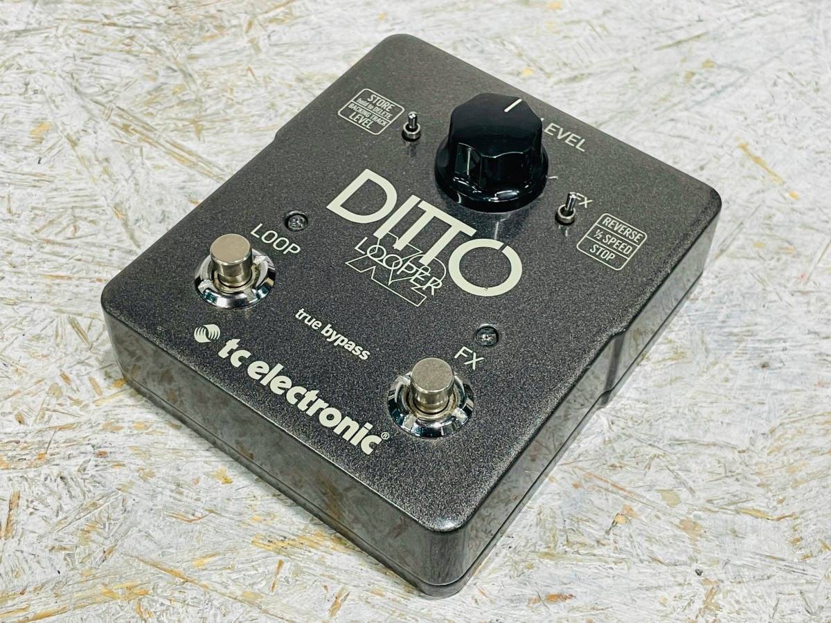 tc electronic DITTO X2 LOOPER Guitar Pedal