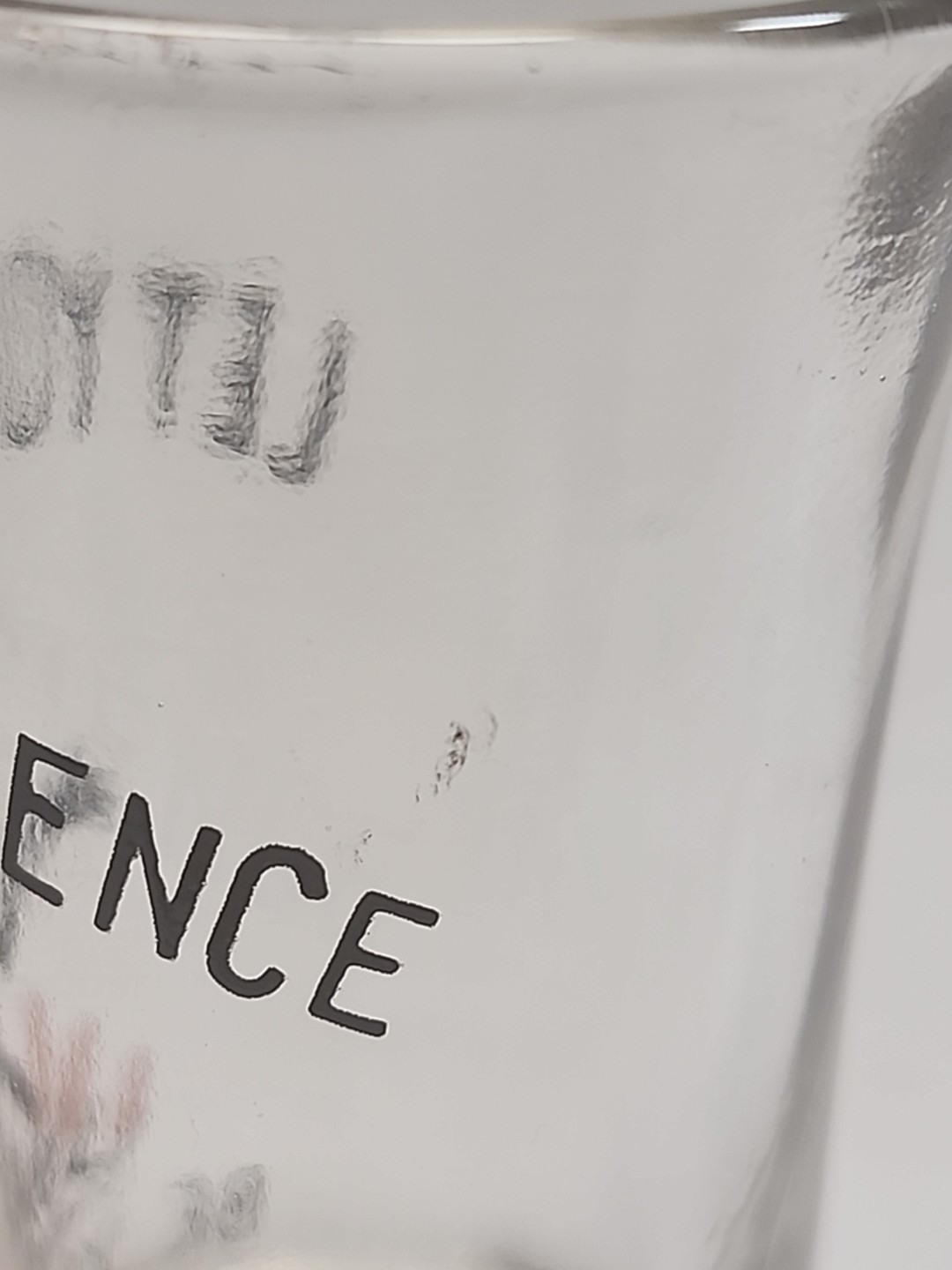 Vintage "Let Your Conscience Be Your Guide" Shot Glass