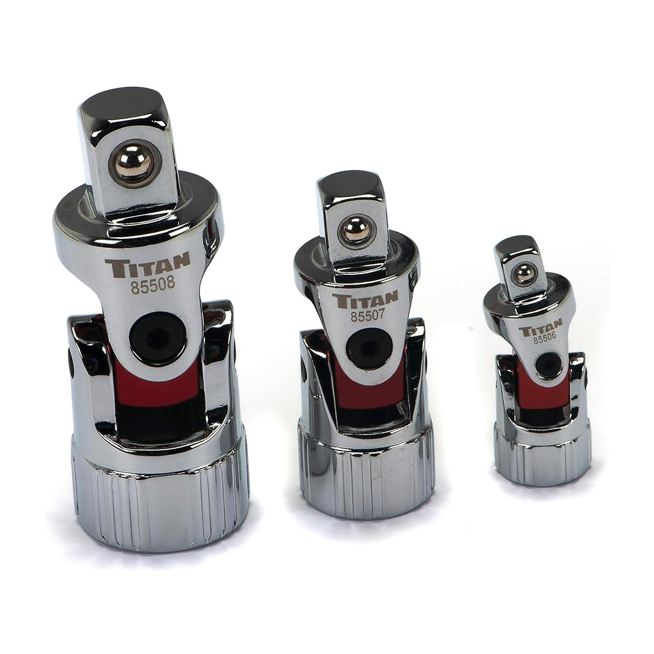 Titan Tools Auto Flex Universal Joint Socket Set (3-Piece)  85505