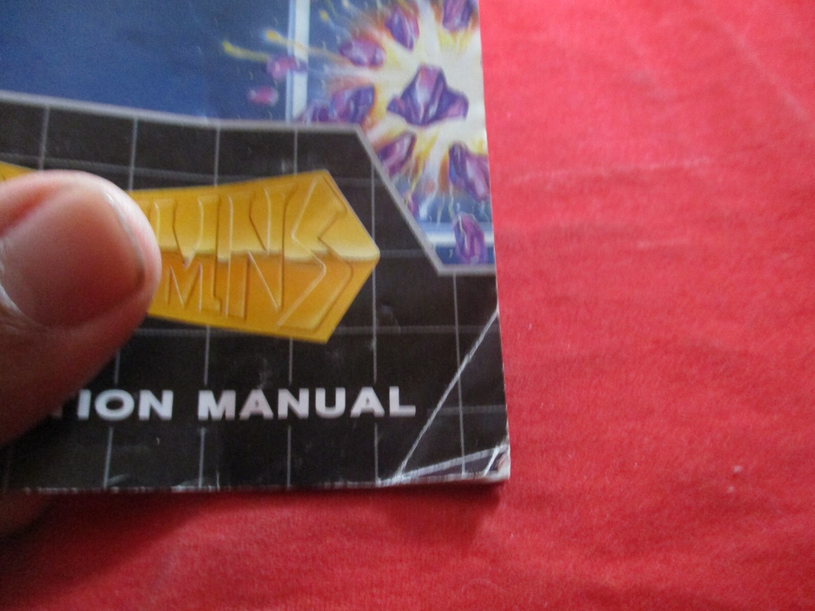Columns Sega Genesis Instruction Manual Booklet ONLY