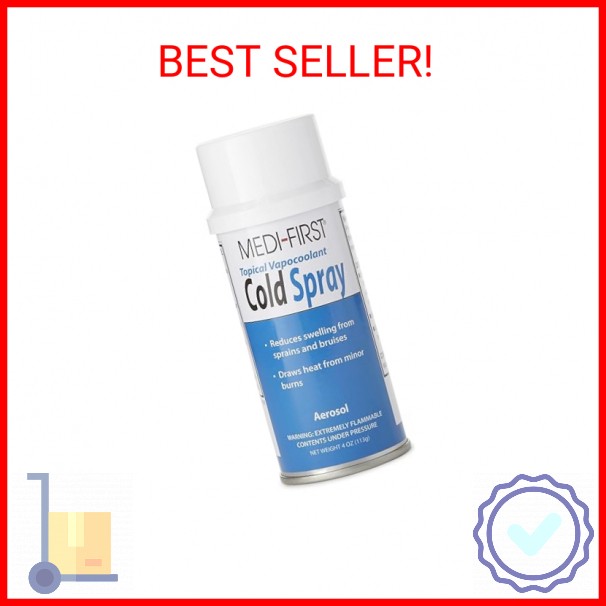 Medi-First Cold Spray Skin Refrigerant Isobutane/Propane 4 oz.
