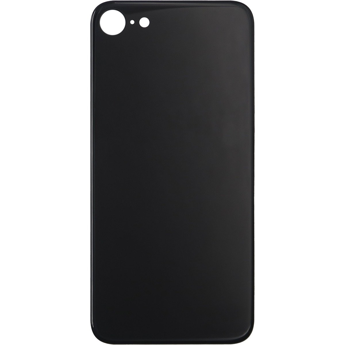 For iPhone 8 without Camera Lens Back Glass Door Cover No Logo Black US