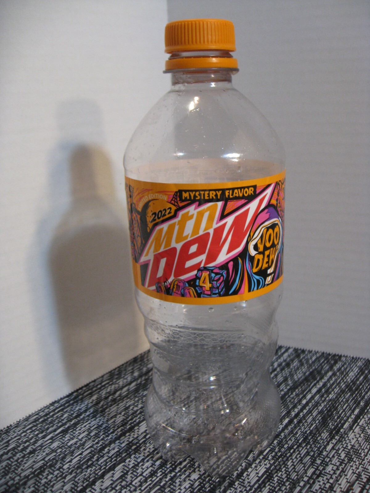 Mountain Dew Voo Dew Empty 20 oz Bottle - Mystery Flavor - Limited Edition- 2022