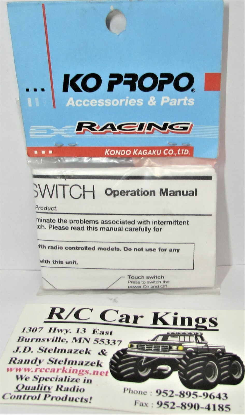 Universal KO PROPO Electrical Switch and Receiver pack checker Part # KOP60224