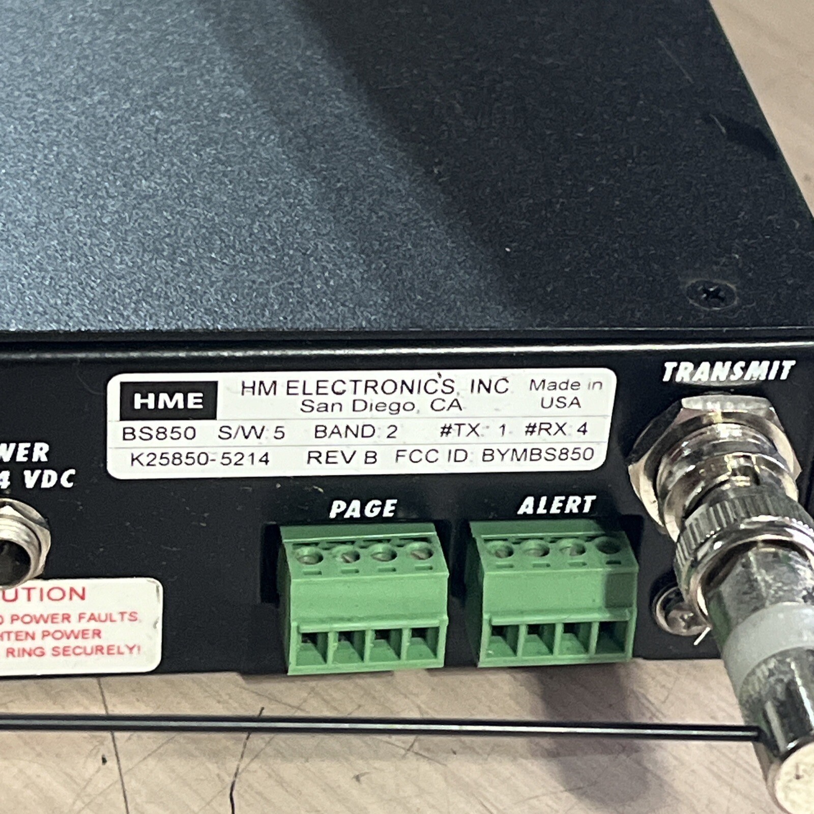 HME PRO 850 BAND A2 COMPLETE WIRELES RF INTERCOM SYSTEM