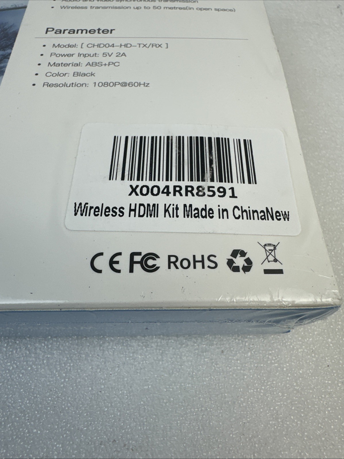 Beyn Wireless HDMI Transmitter and Receiver,2026 Upgraded LED Display