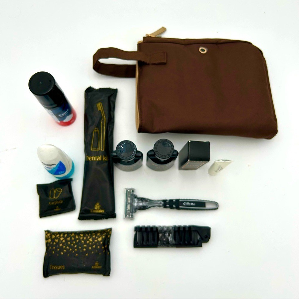 NEW BVLGARI Men's Emirates Business Class  Amenity Kit Brand February 2025