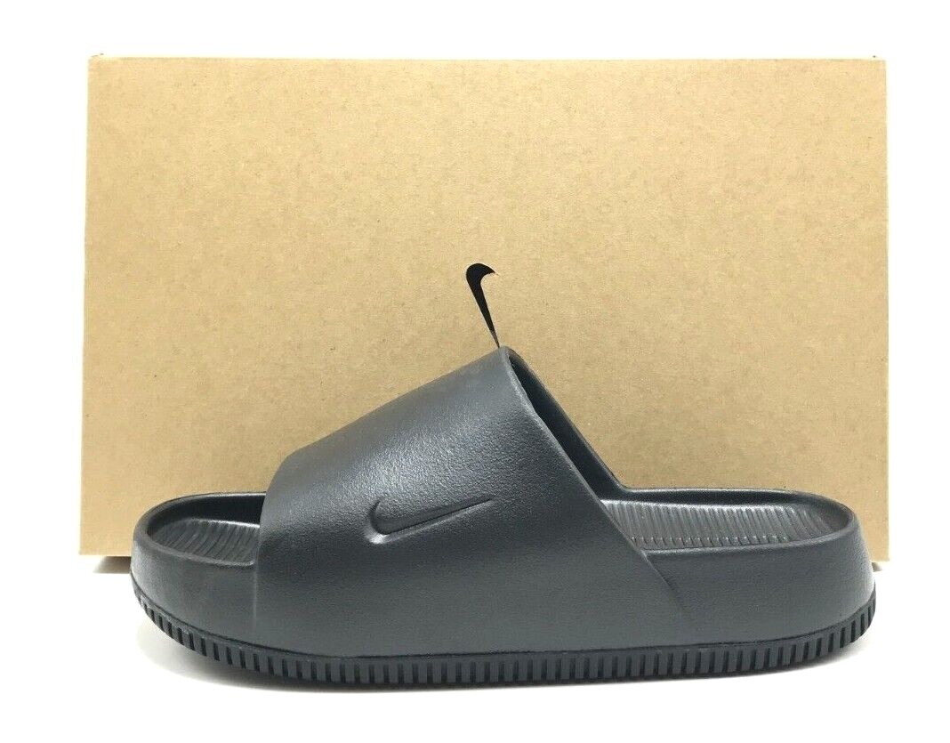 *NEW* WOMEN NIKE CALM SLIDES BLACK/BLACK  (DX4816 001), Sz 7.0 - 10.0