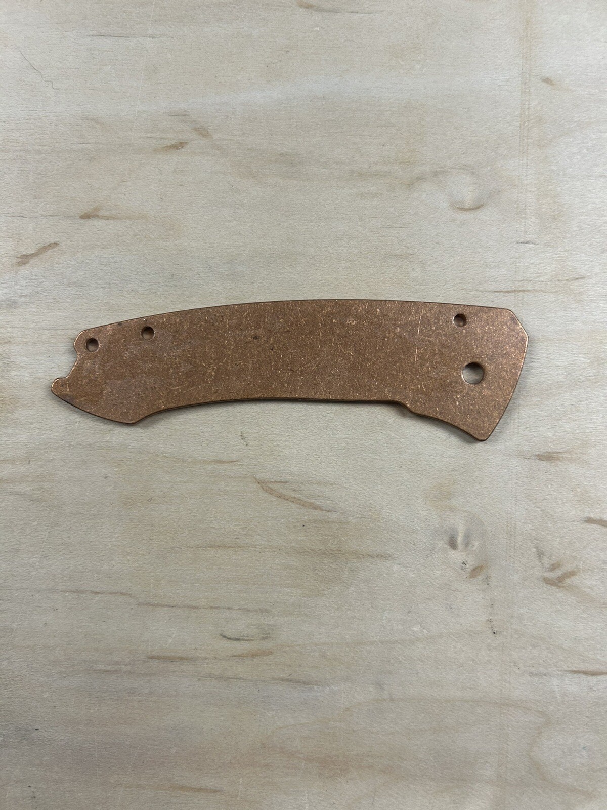 Scikio Custom CRKT Tuna 2520 Copper Front Handle Scale