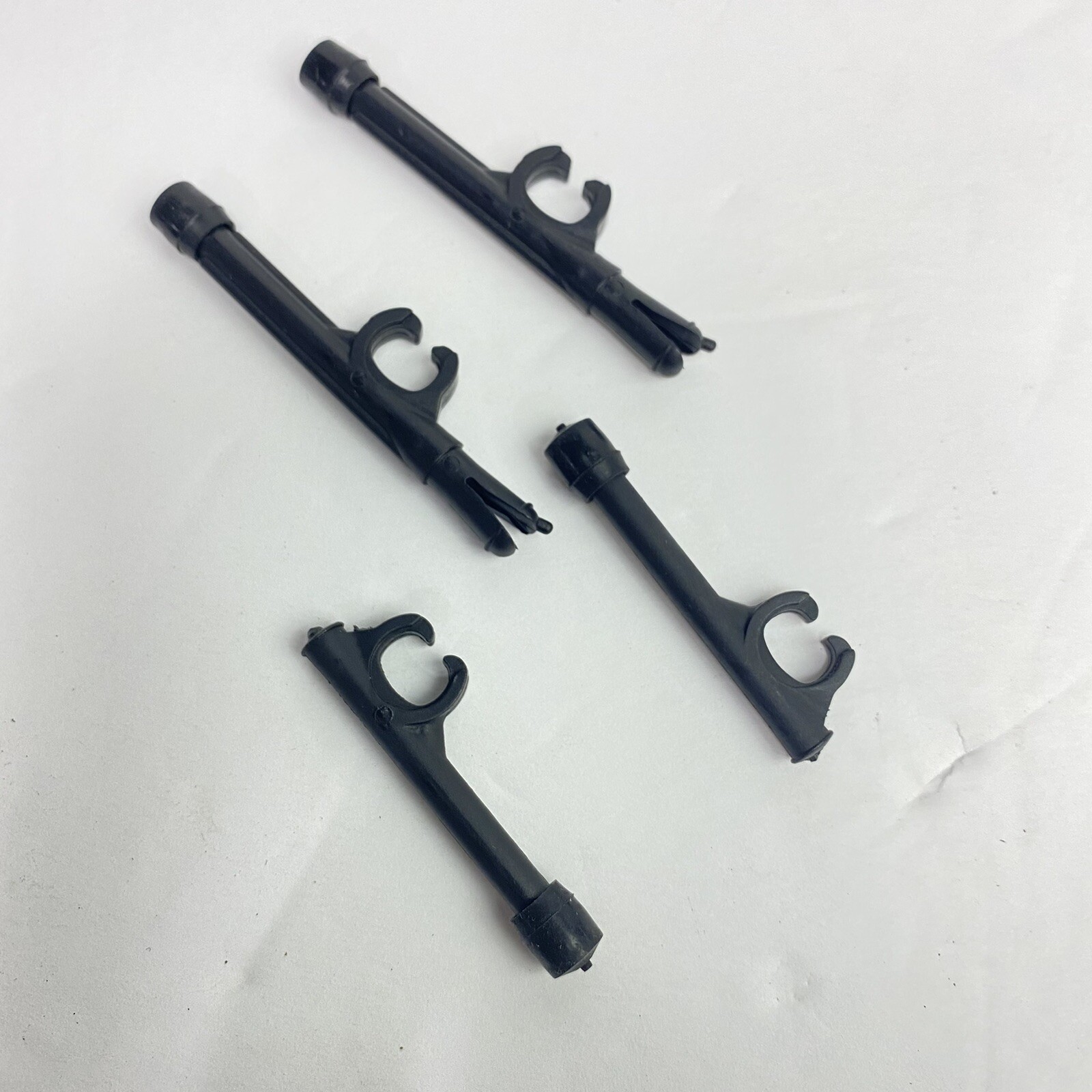 BK 4pk Replacement / Conversion Clips For Peltor Comtac ARC Rail Headset Adapter