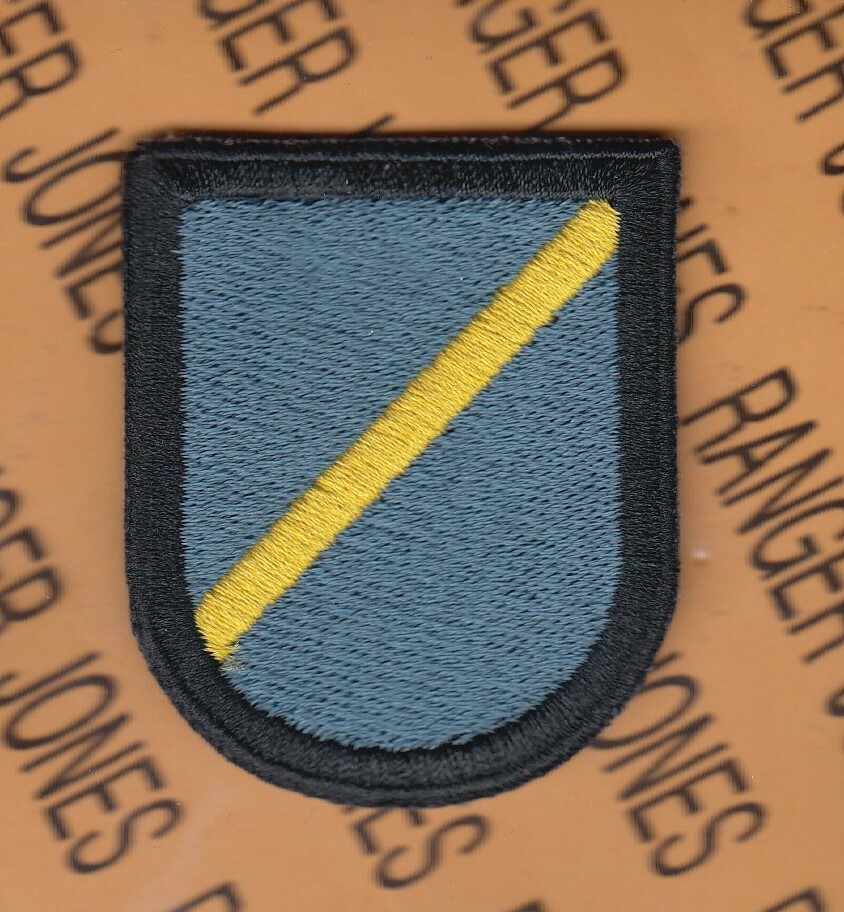 1st Bn 143rd Airborne Infantry Regiment TEXAS ARNG beret flash patch #1 c/e