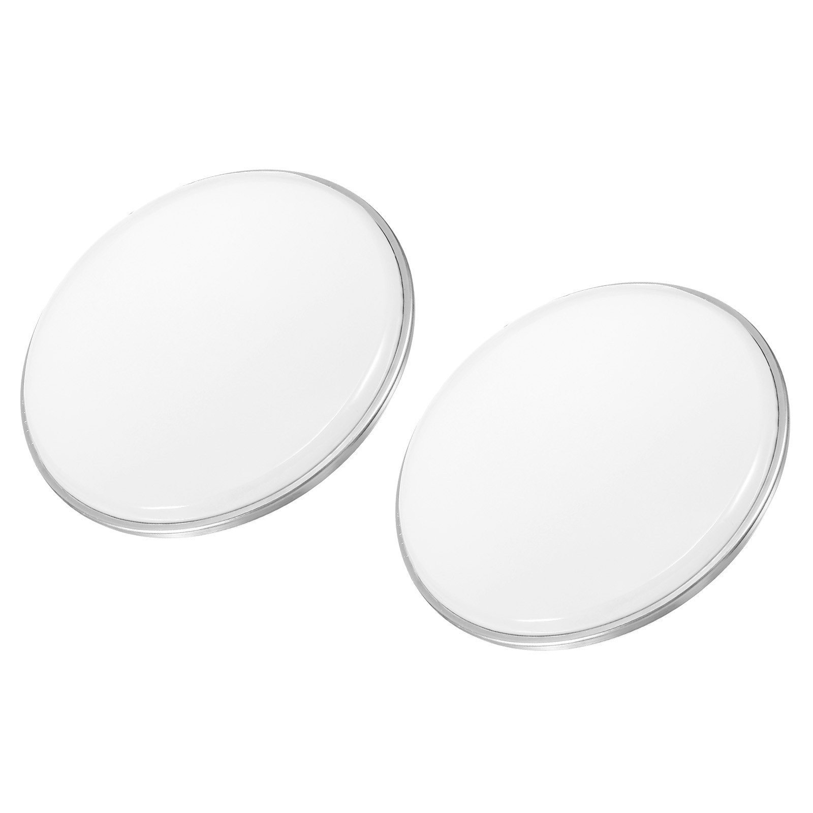 6 Inch Drum Head Drum Skin Sound Controlled PET Material Beige Pack of 2