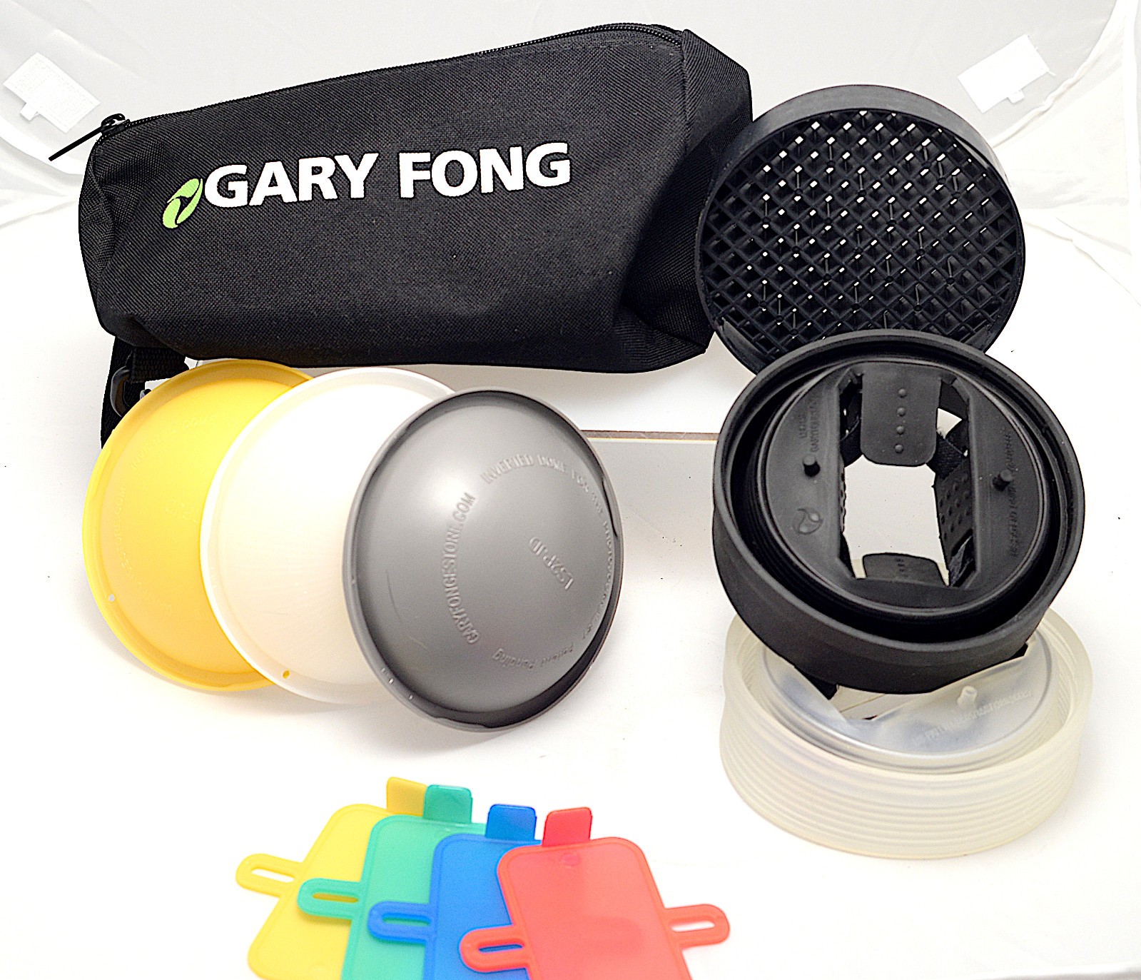 $ 10 US Shipping: 11-Piece Gary Fong Outfit, Lightsphere V, more, EXC++