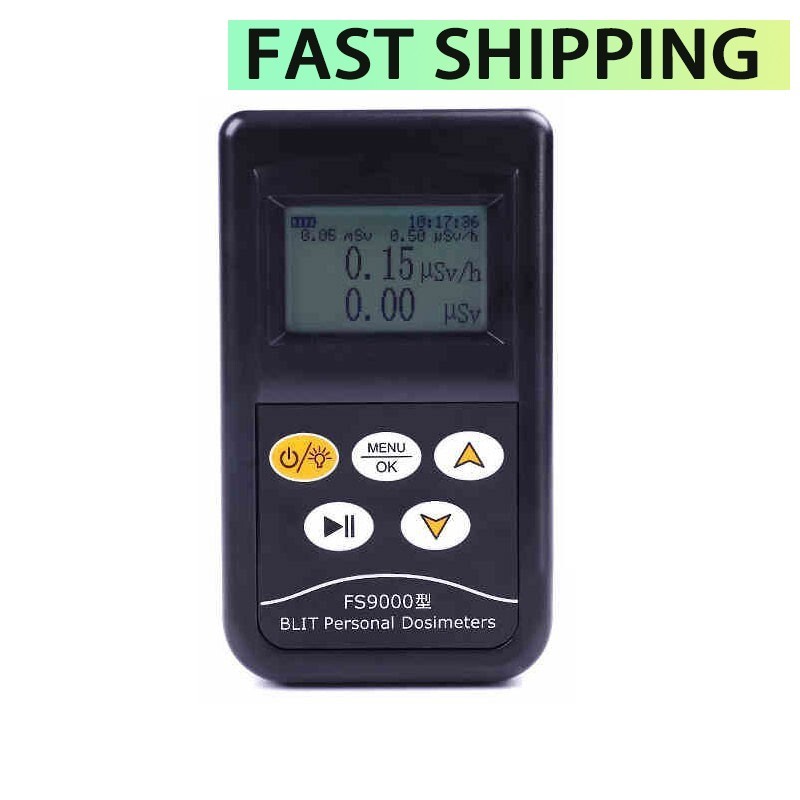 FS9000 Nuclear Radiation Detector Geiger Counter Tube Supports PC Connection