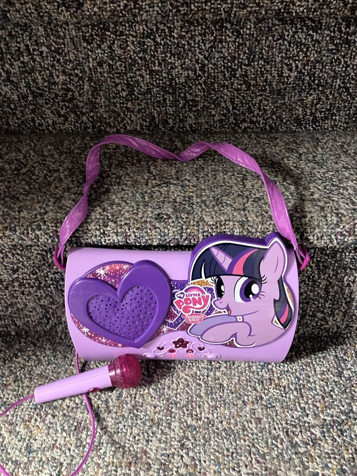 My Little Pony Sing-Along Boombox Connect Your MP3 Player