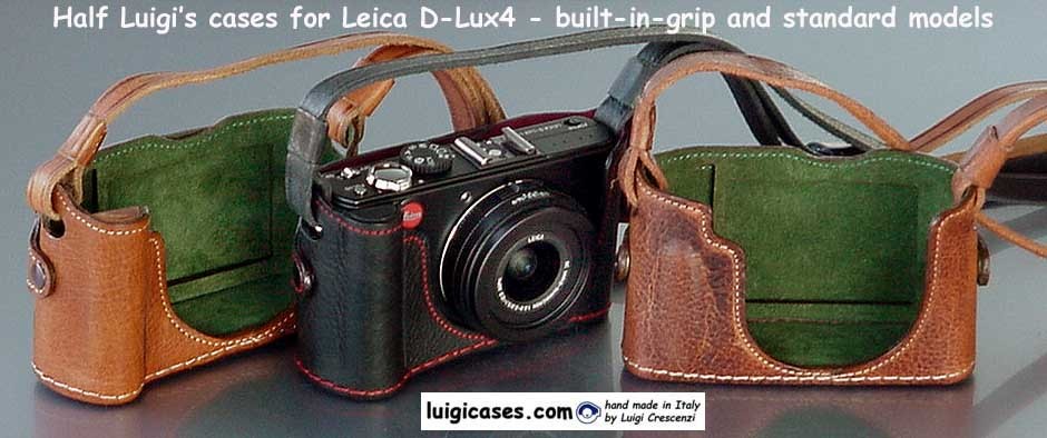 LUIGI CASE for LEICA,D-LUX5,D-Lux 5,D-Lux4,+12mm Deluxe STRAP,VERY LOWERED,DHL