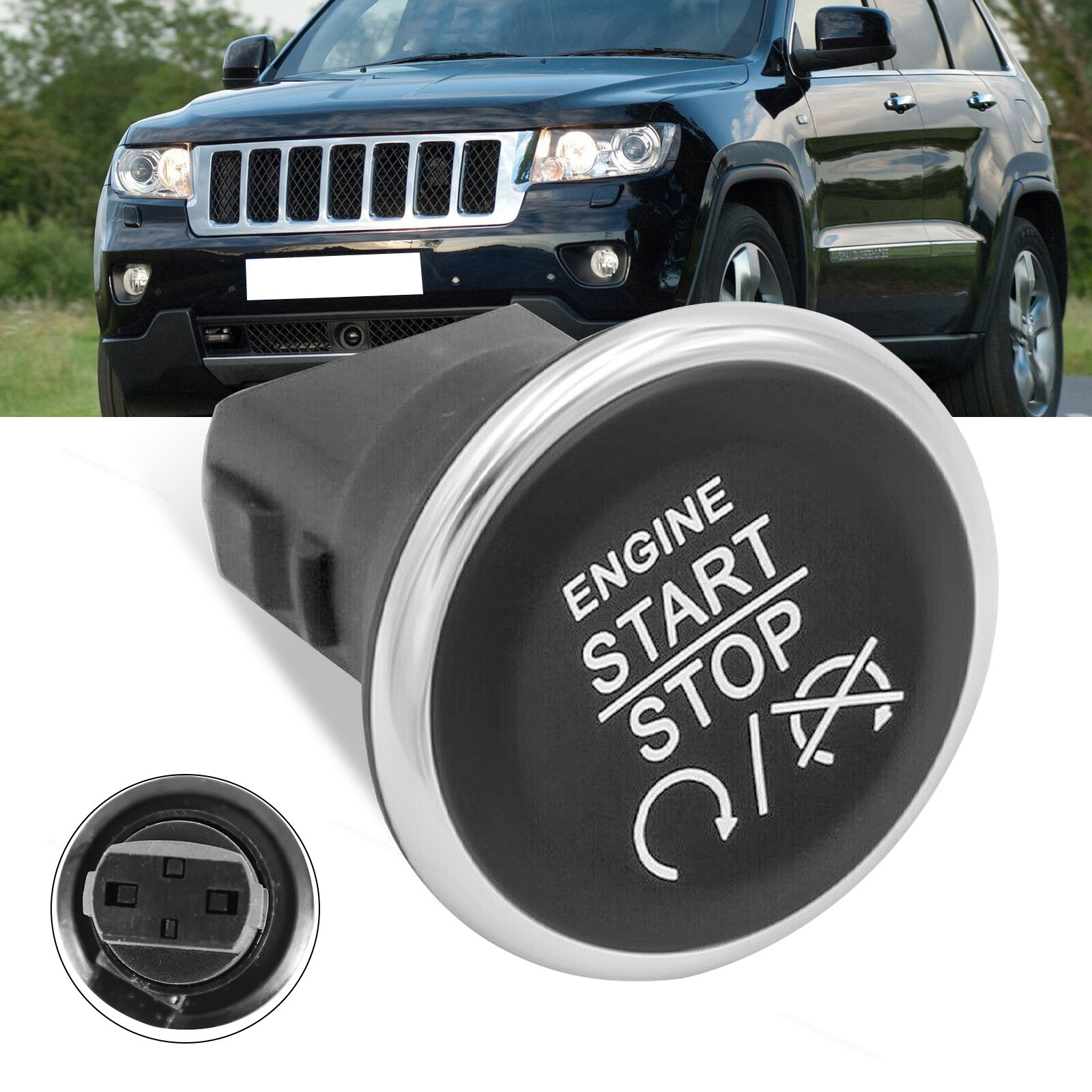 Keyless Push Button Engine Start Stop Switch for 2009-13 Jeep Grand Cherokee EOA