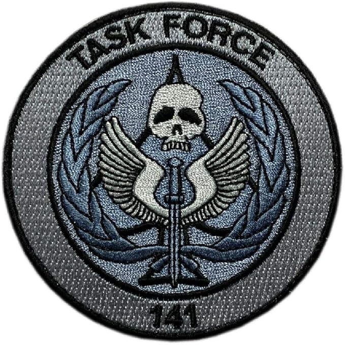 Modern Warfare Task Force 141 Logo Duty Calls Patch (Iron on Sew on -P7)