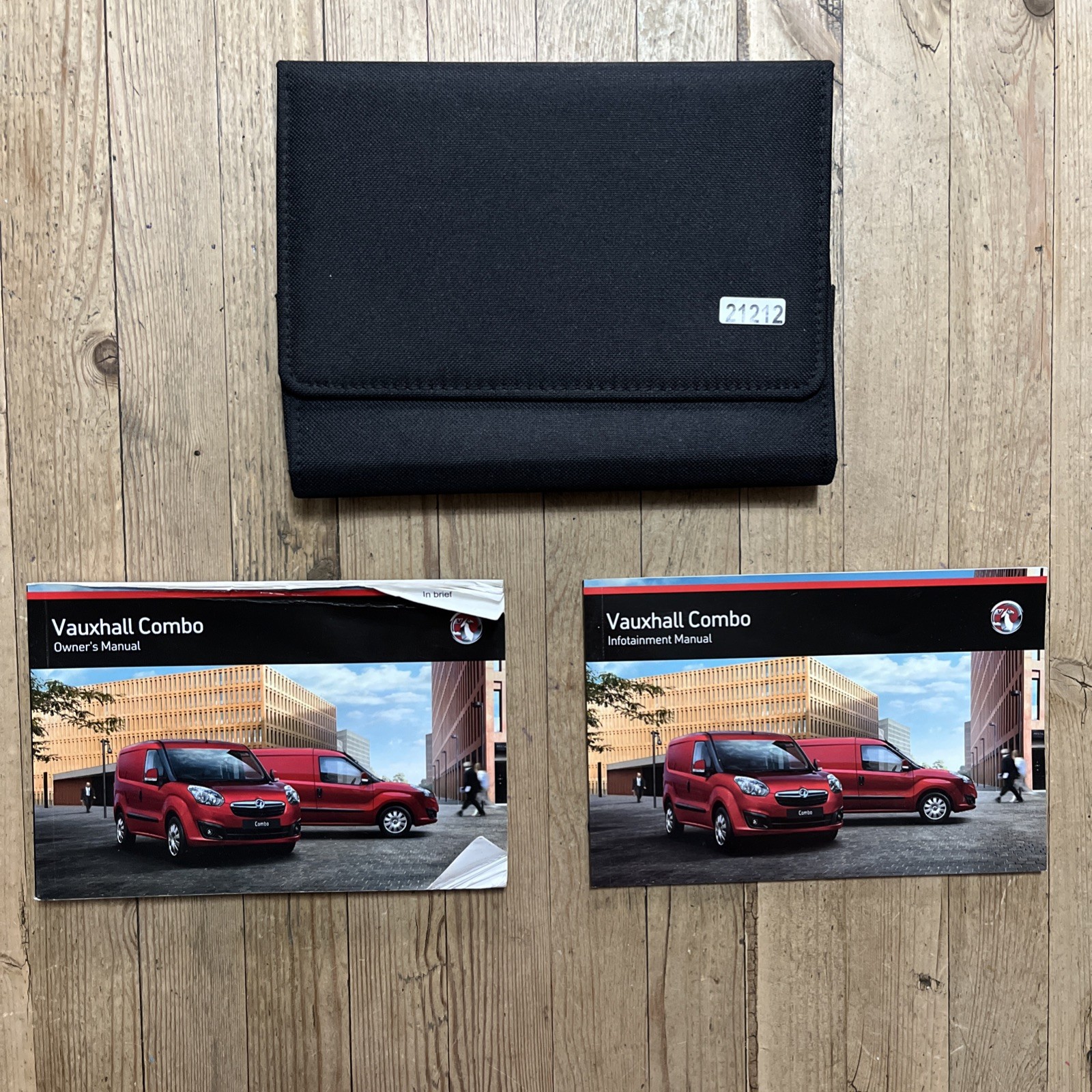 11-17 VAUXHALL COMBO OWNERS HANDBOOK MANUAL PACK & WALLET 2014 Ref21212