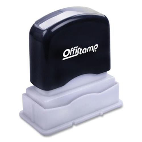 Marking Products Inc. 034501 Message Stamp, Blue Ink, 1.63" x 0.38"