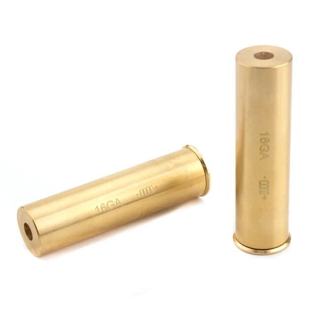 Hunting 16GA Red Laser Bore Sight 16 Gauge Cartridge Boresighter Shotgun