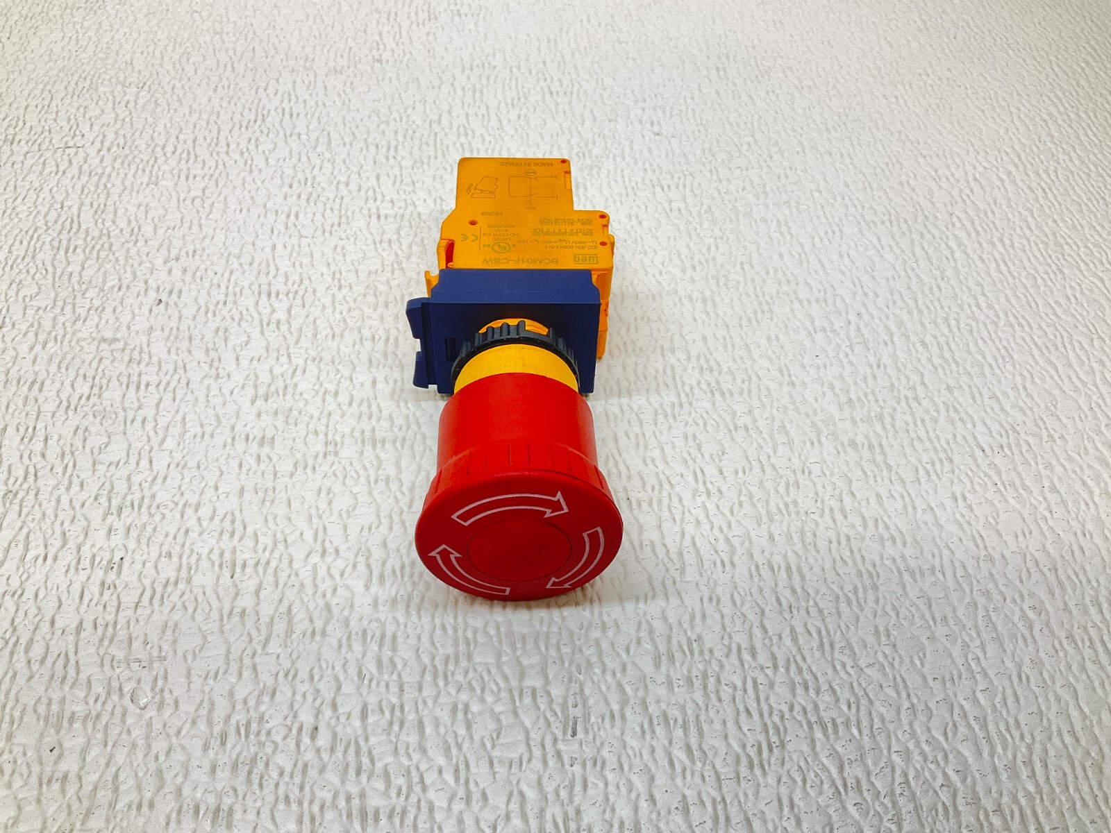 WEG BCM01F-CSW Red Push Twist Button BCM01FCSW BCMO1F (TSC)