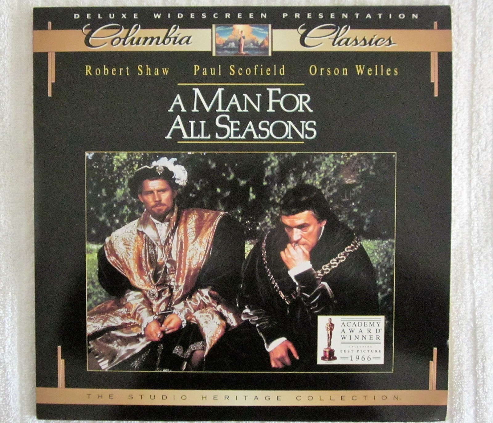 Various Artists, A MAN FOR ALL SEASONS Deluxe Wide, Laser Disc