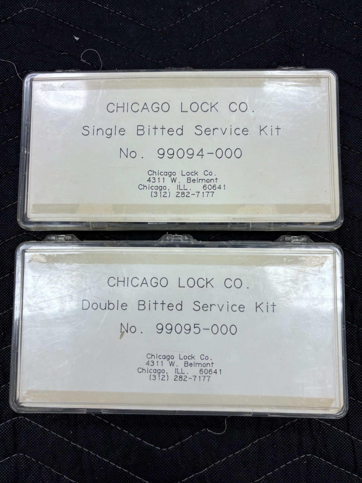 Chicago Lock Single & Double Bitted Service Kits- No 99094-000 & 99095-000
