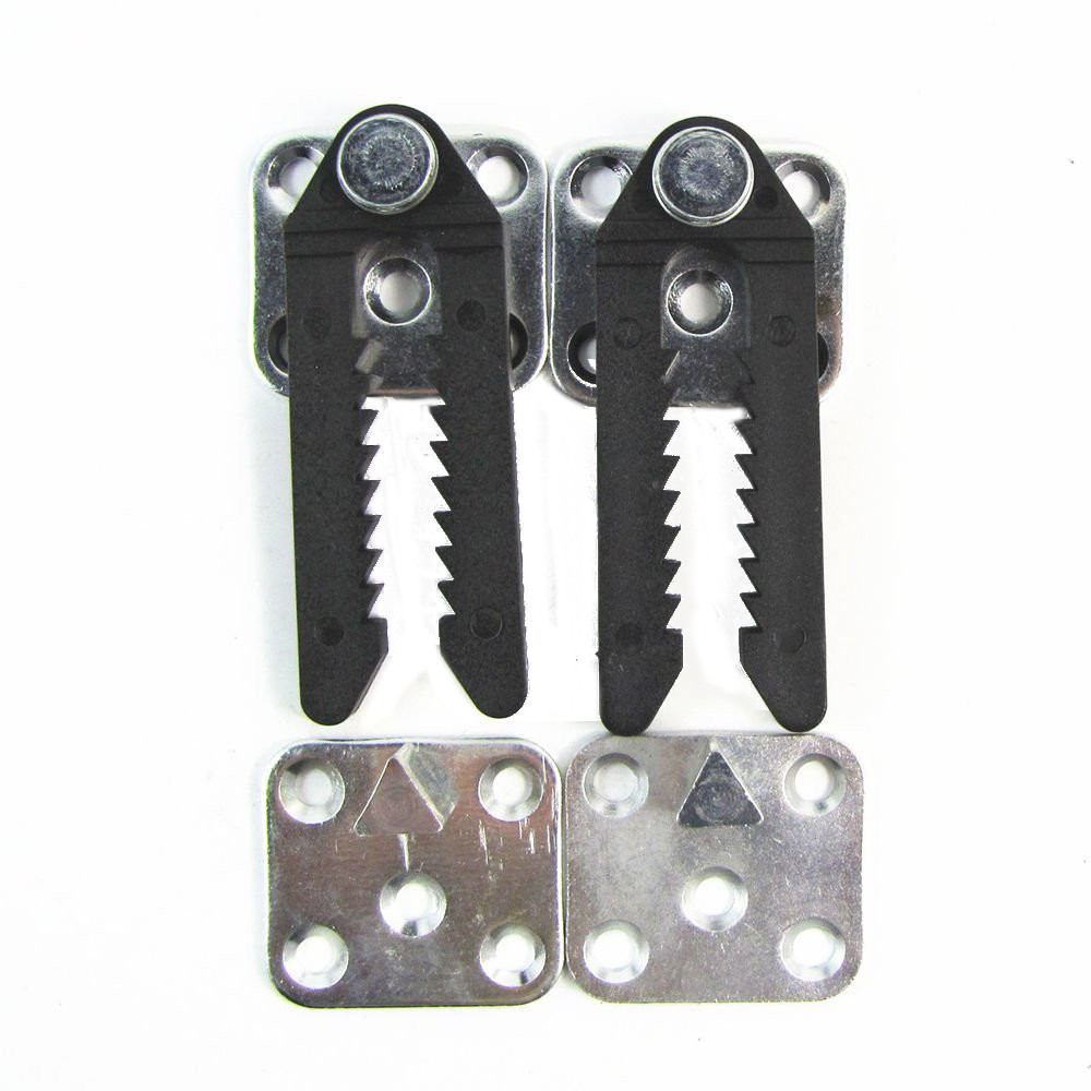 Sofa Sectional Furniture Connector Joint Snap Alligator Clip 2Pcs
