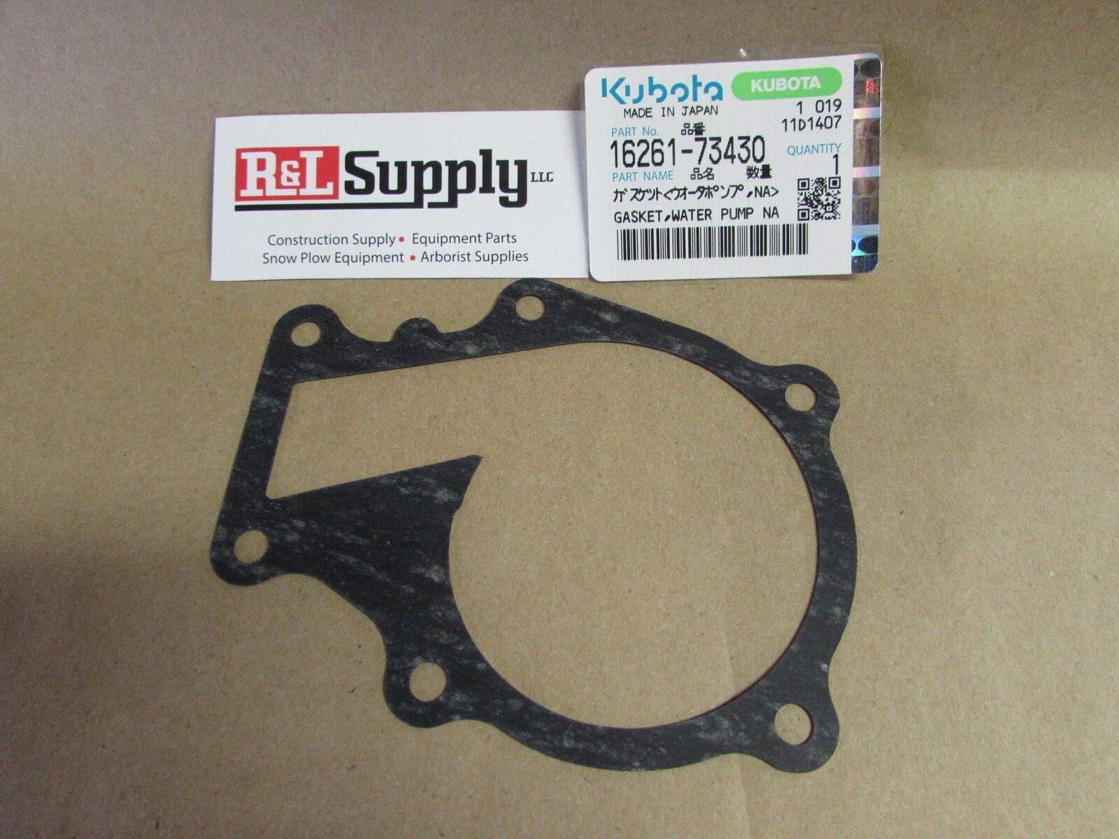 GENUINE KUBOTA WATER PUMP GASKET 16261-73430 16241-73430