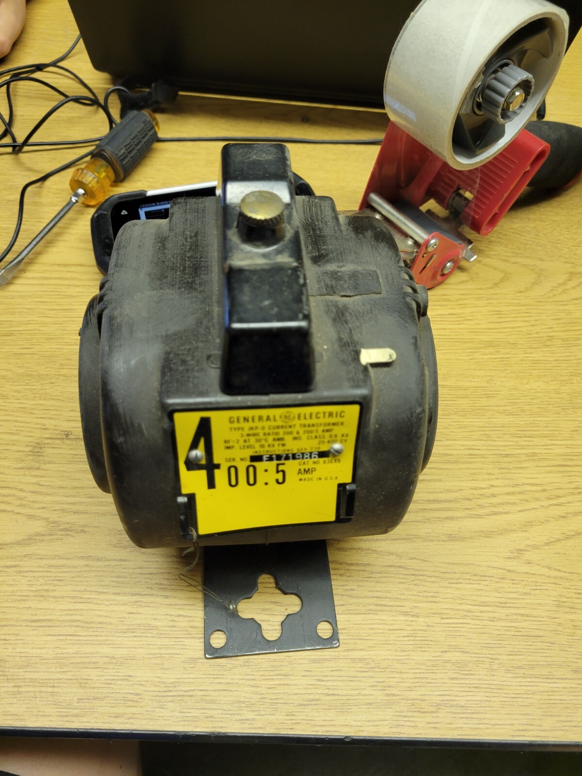 GE 836X9 JKP-O Current Transformer 400:5A