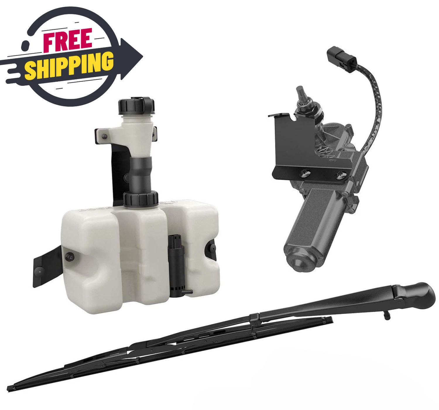 715003282  Can Am  Maverick X3 Max  Windshield Wiper washer Kit  OEM New in Box