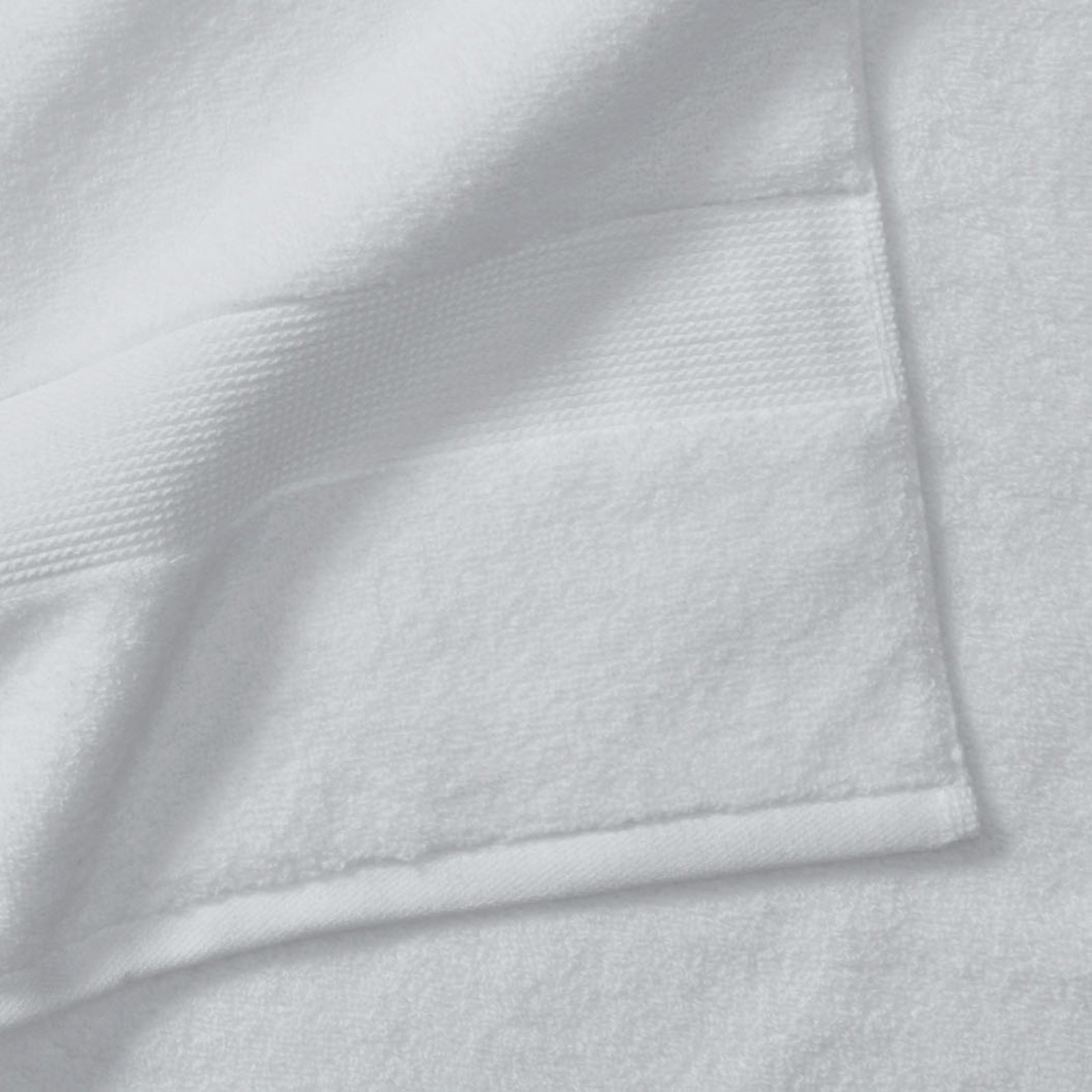 Signature Soft Solid Cotton Bath Sheet Arctic White