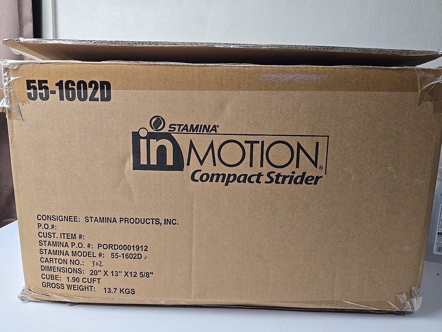 Stamina 55-1602D InMotion Compact Strider Green/Black
