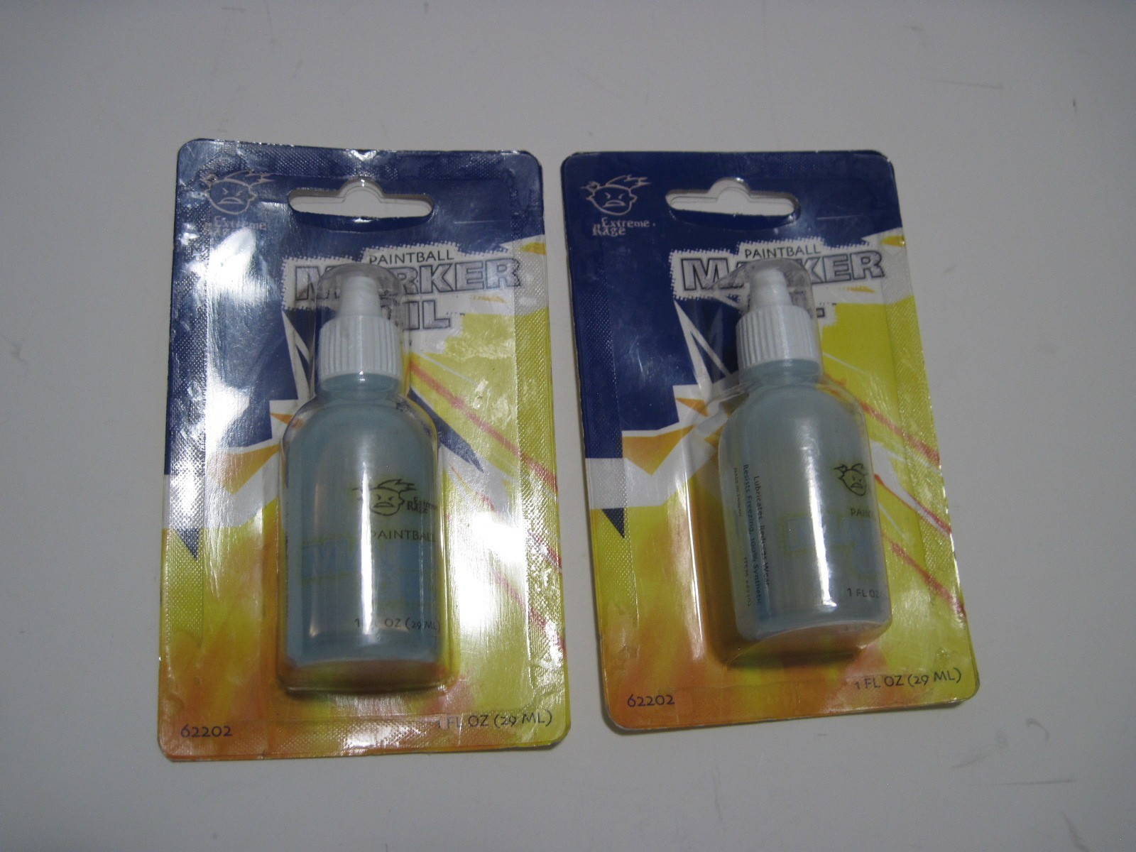NOS 2 Bottles of Extreme Rage Paintball Marker Oil 62202 1 oz