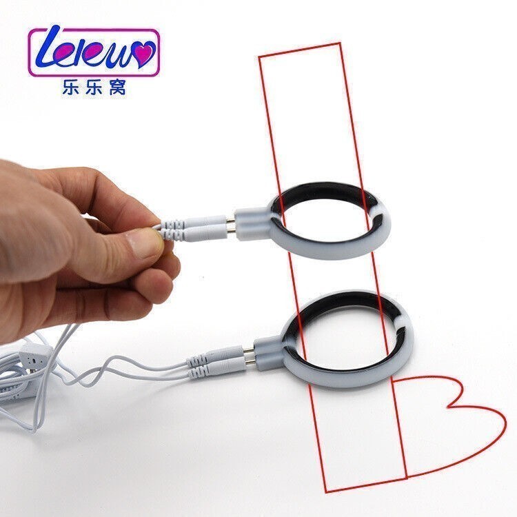 Electro_Penis Ring Curing Glans Correction Male Men Cock Delay Prolong