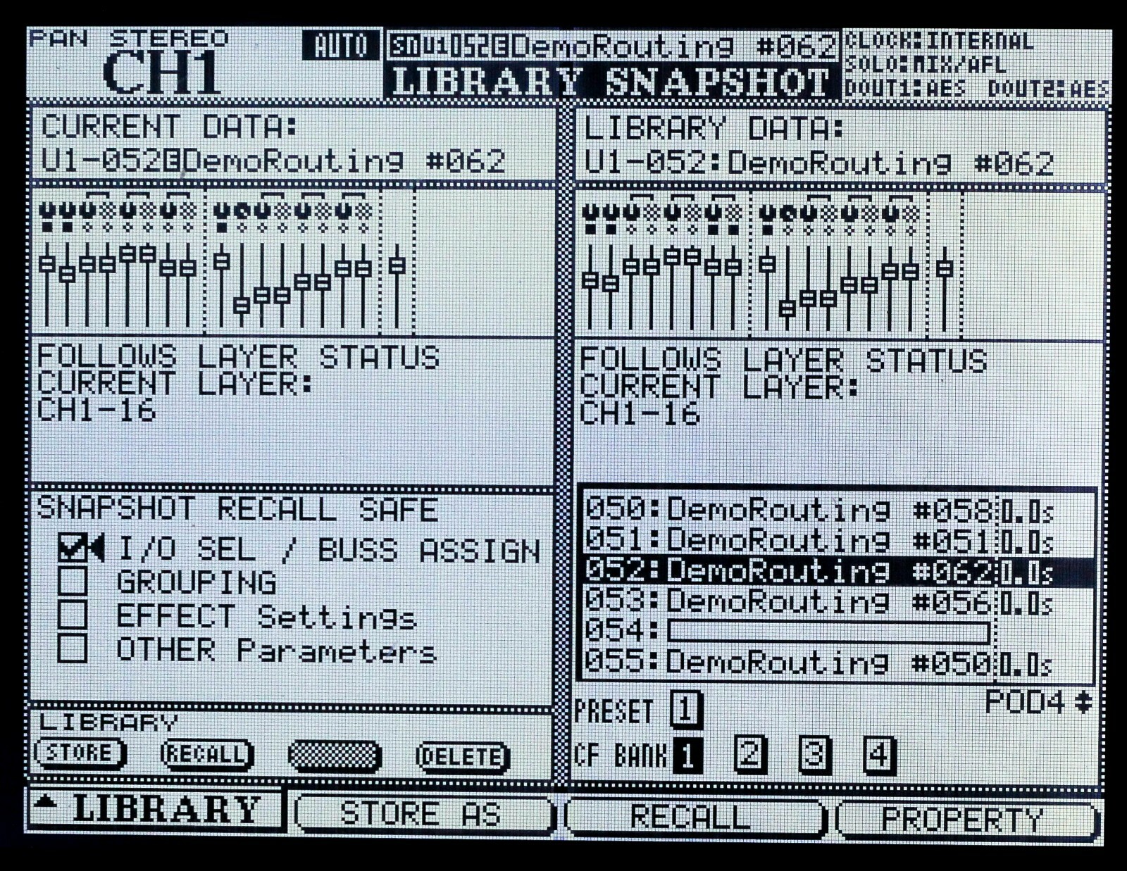 Tascam DM-3200 / DM-4800 Custom Graphic LED Display !