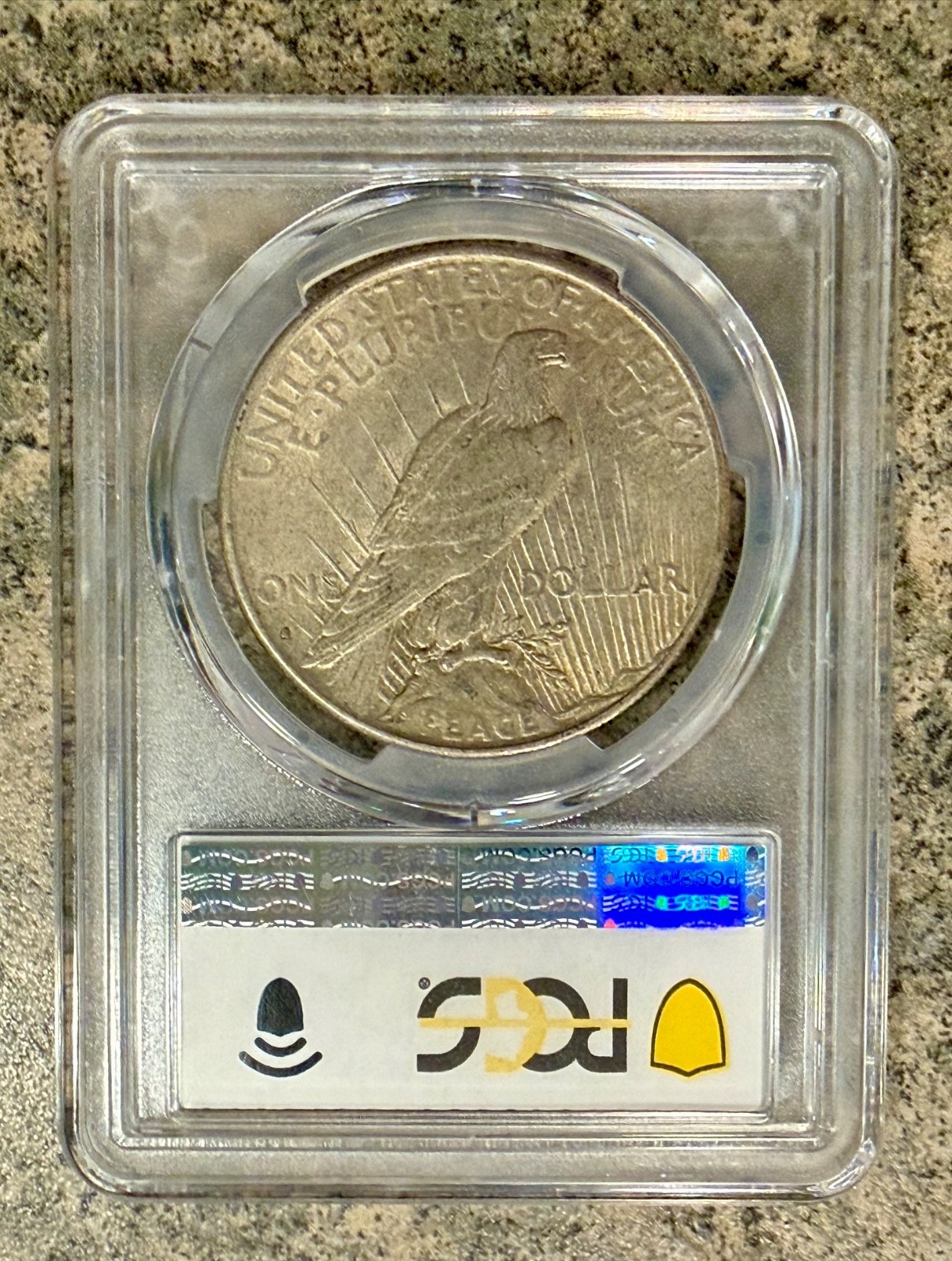 1934 S Peace Dollar PCGS AU53