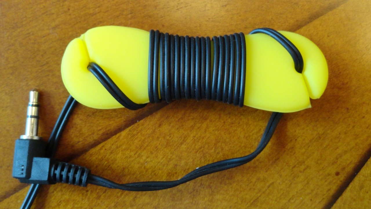 YELLOW Cord ear bud Management for Shure SE535 SE425V SE530-EFS SCL4 SE420