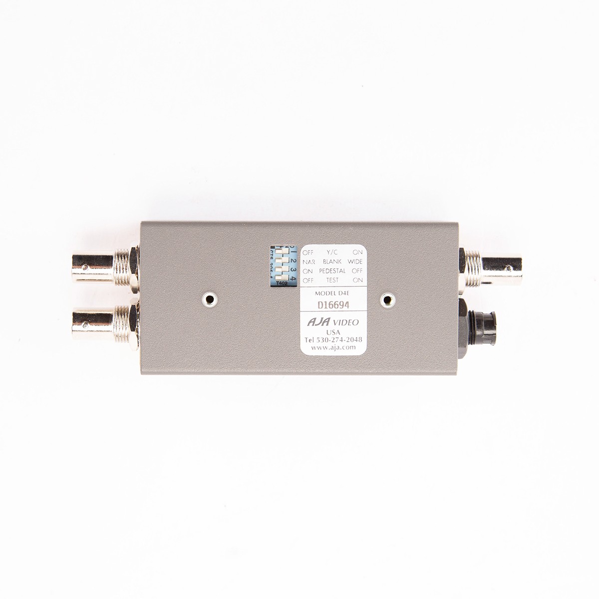 AJA D4E SDI to Composite or S-Video Transcoder - SKU#1922675
