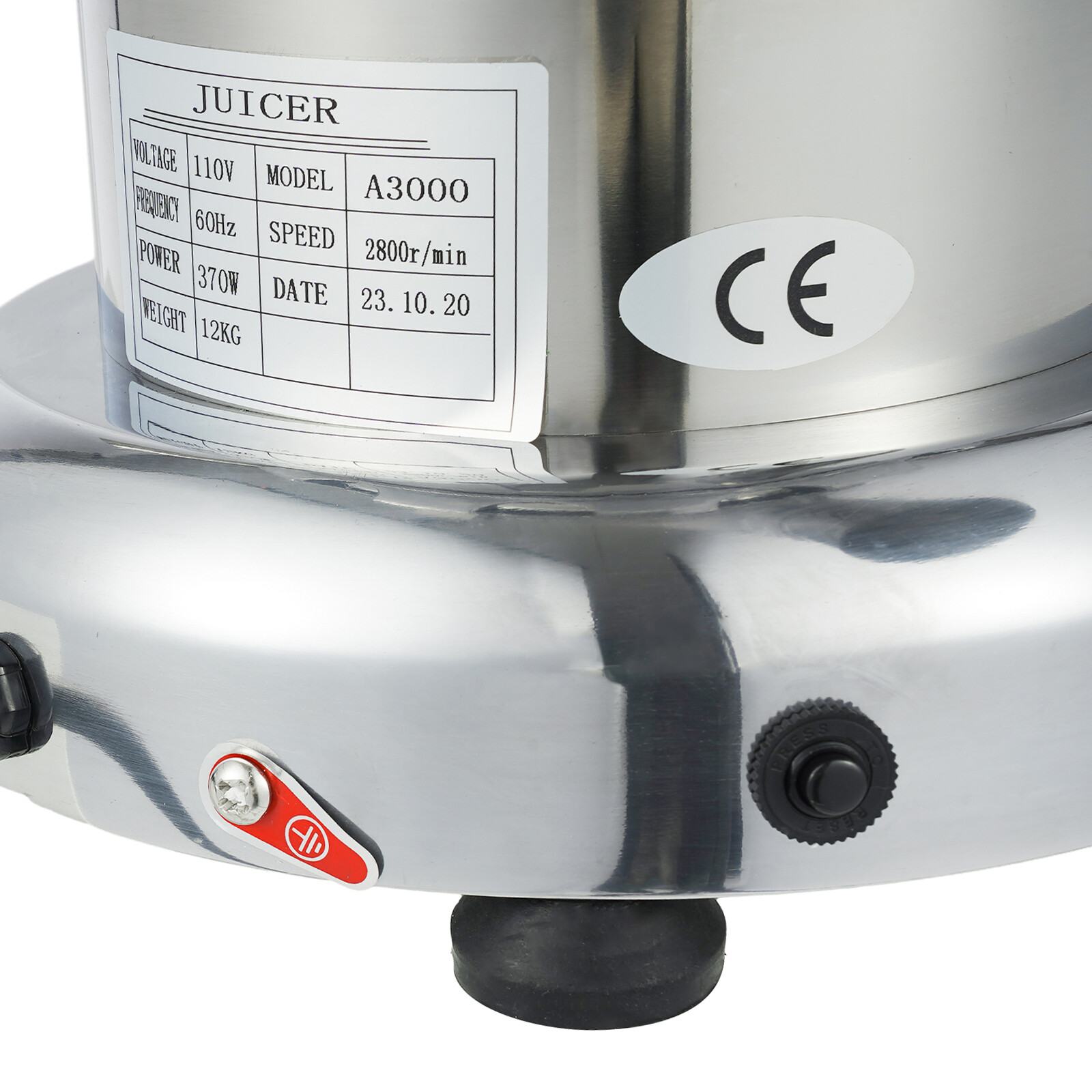 Juice Extractor 110V 370W Centrifugal Juice Extractor Juicing Fruit & Vegetable