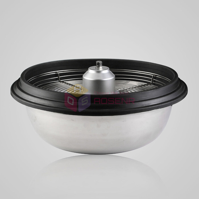 Hydroponic 16'' Leaf Bowl Grass Trimmer Twisted Spin Cut Leaf Bud Reaper Cutter
