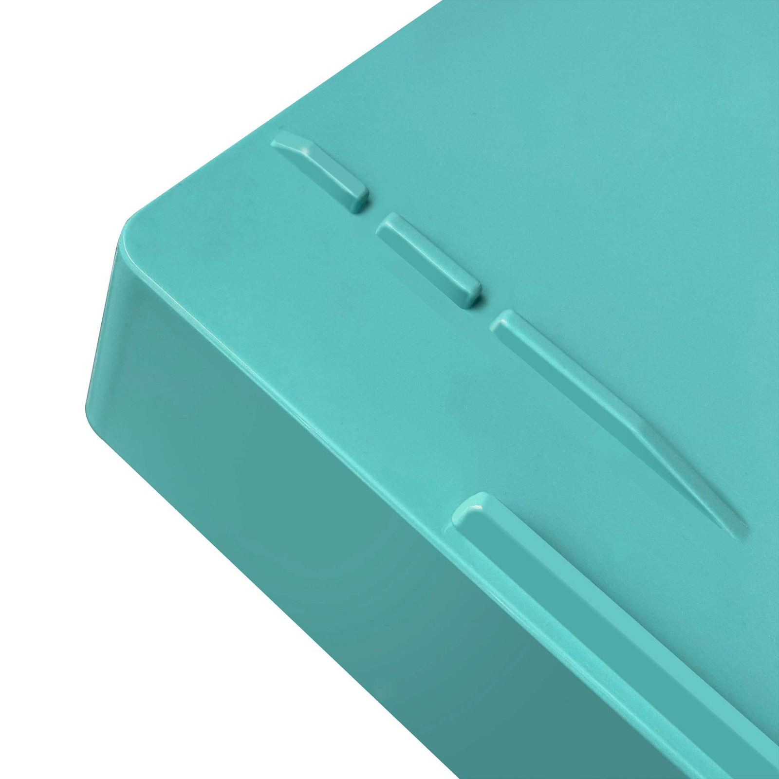 Stackable Letter Tray Front Load, Letter Size, Plastic, Solid Green Color, 1 ...