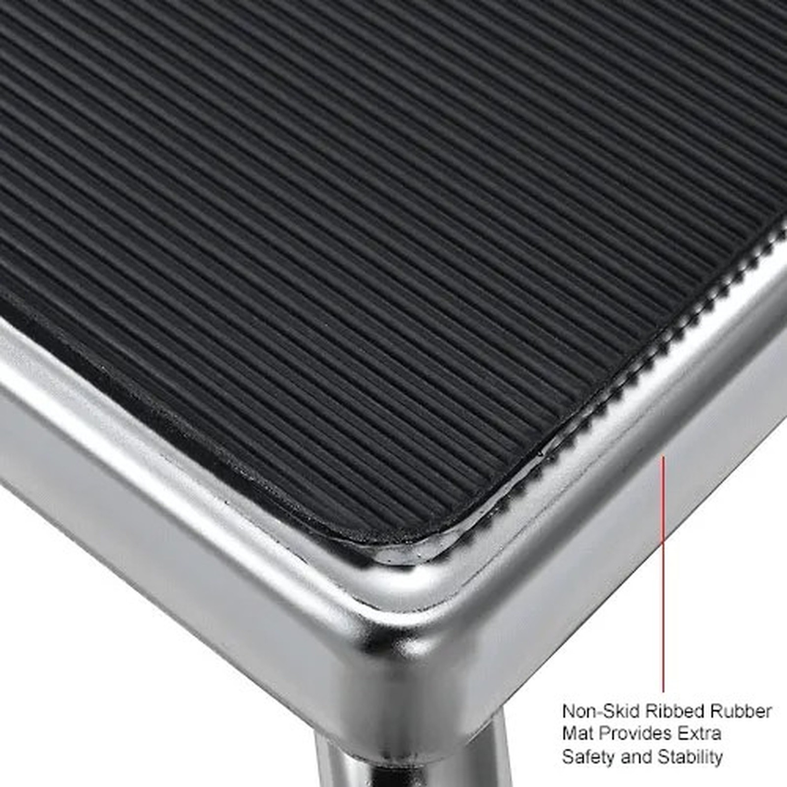 Global Industrial? Medical Step Stool With Non-Skid Rubber Footstool Platform