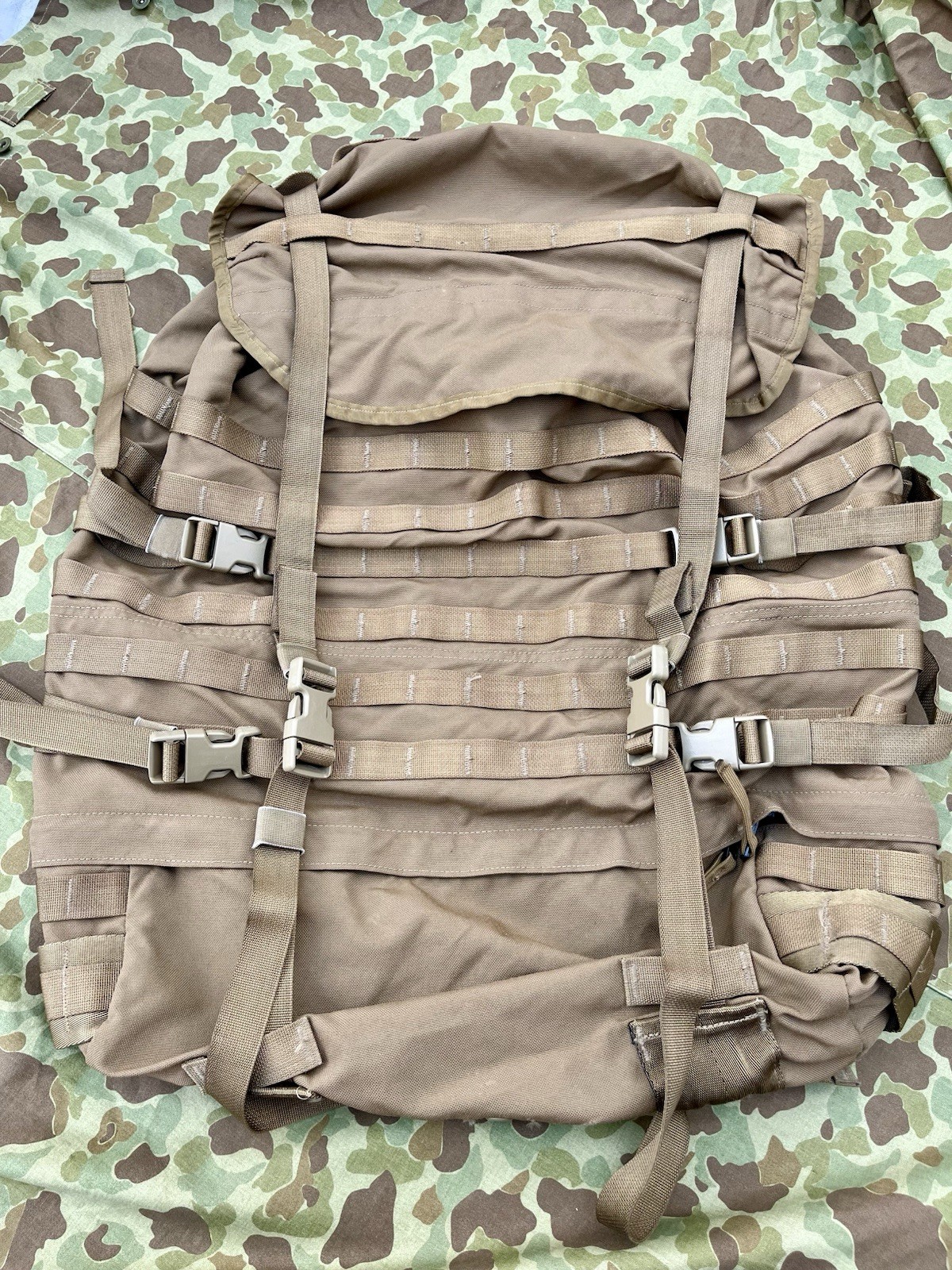 USMC FILBE Experimental Test A Main Pack Natick Labs Coyote Molle Trial Pattern